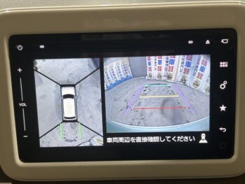 アルトラパン X　全方位モニター用カメラパッケージ　純正ナビTV　4WD