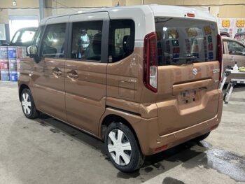 スペーシア ハイブリッドX　全方位モニター付　メモリーナビ・スズキコネクト　4WD