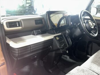 スペーシア ハイブリッドX　全方位モニター付　メモリーナビ・スズキコネクト　4WD