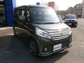 スペーシアカスタム ＸＳターボ デュアルカメラブレーキサポート装着車