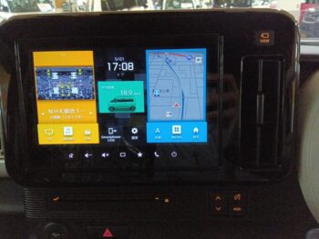 ワゴンR スマイル ハイブリッドＸ　全方位モニター純正ナビ・ＴＶ 4WD
