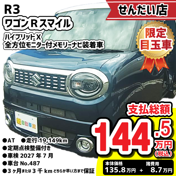 せんだい店目玉車