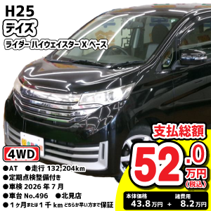 60万円以下特集車