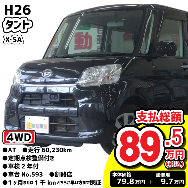 100万円以下特集車