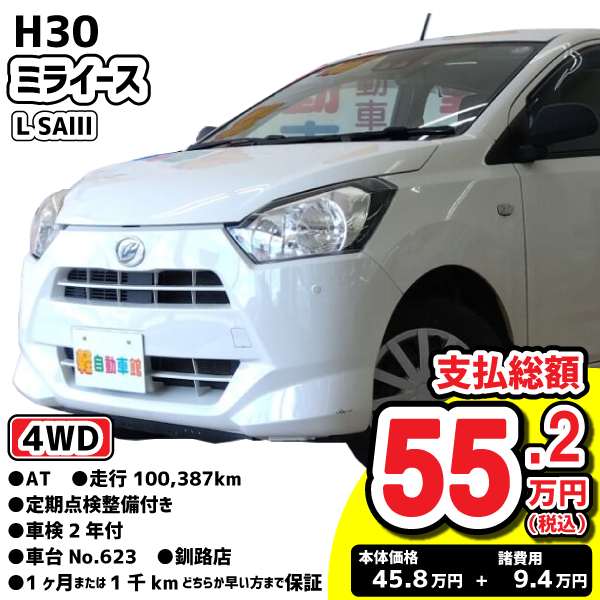 60万円以下特集車