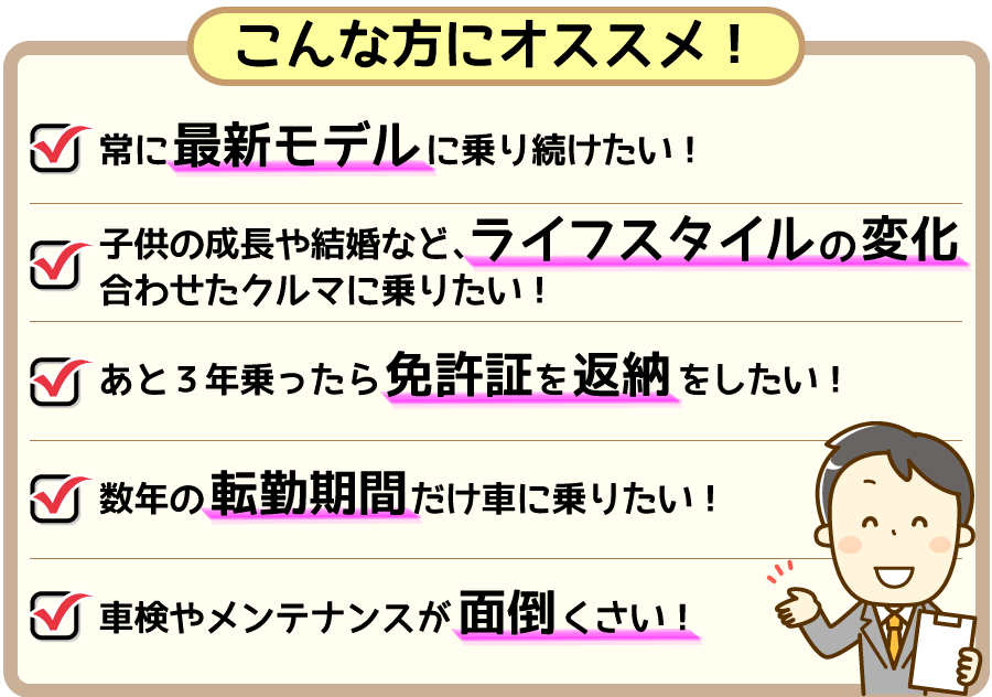 こんな方にオススメ!